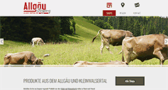 Desktop Screenshot of allgaeu-shopping.com